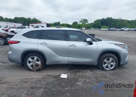 2020 Toyota Highlander Le from USA, damaged, VIN 5TDBZRBH6LS501823